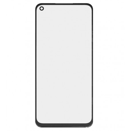 Стекло дисплея G+OCA PRO для Realme 6, с ОСА-пленкой, черный