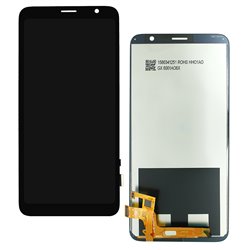 Дисплей для TCL 403, чорний, з сенсорним екраном (дисплейний модуль), High Quality