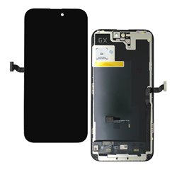 Дисплей для Apple iPhone 14 Pro Max, (black, with frame, HC, (OLED), GX OEM hard)