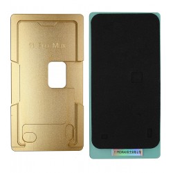 Комплект форм (из металла и резины) APPLE iPhone 11 PRO MAX, для отцентровки и склеивания дисплея со стеклом оснащённым дисплейной рамкой