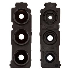 Скло камери для Samsung A146 Galaxy A14 5G, A146B Galaxy A14 5G, A146P Galaxy A14 5G, чорний, з рамкою