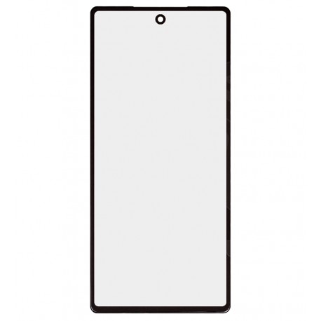 Стекло дисплея для Google Pixel 6, с ОСА-пленкой, черный