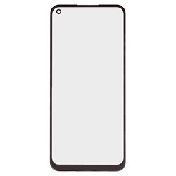 Стекло дисплея G+OCA PRO для Oppo A32, A33 (2020), A53 4G, A53s 4G, Realme 7i, C17, с ОСА-пленкой, черный