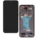 Дисплей для Xiaomi 14, черный, с рамкой, оригинал (PRC), 23127PN0CC, 23127PN0CG