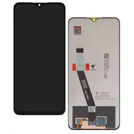 Дисплей для Xiaomi Poco M2, Redmi 9, чорний, без рамки, FLYCDI, M2004J19G, M2004J19C