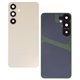Задняя панель корпуса для Samsung S926 Galaxy S24 Plus, желтый, со стеклом камеры, Amber Yellow