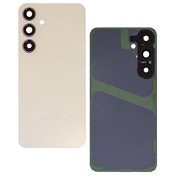 Задняя панель корпуса для Samsung S926 Galaxy S24 Plus, желтый, со стеклом камеры, Amber Yellow