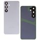 Задня панель корпуса для Samsung S926 Galaxy S24 Plus, сірий, із склом камери, Marble Grey