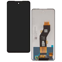 Дисплей для Infinix Hot 40i (X6528B), Smart 8 (X6525), Tecno Pop 8, Spark 20 (KJ5), Spark 20C (BG7), Spark Go (2024) (BG6), чорний, без рамки, ориг...