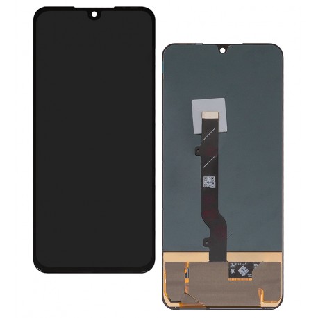 Дисплей для Infinix Note 11, Note 12, черный, без рамки, оригинал (переклеенное стекло), X663/X663B/X663C/X663D