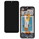 Дисплей для Samsung A032 Galaxy A03 Core, черный, с рамкой, FLYCDI