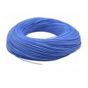 Кабель в силіконовій ізоляції 24AWG, 0,25 мм , 1 м, синій, UL3135