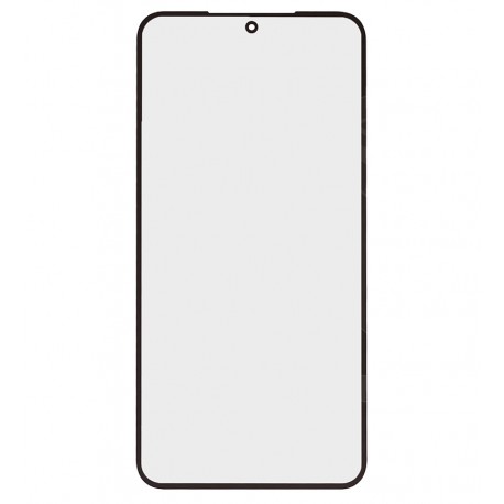 Скло дисплея G+OCA PRO для Samsung S911 Galaxy S23, з ОСА-плівкою, чорне