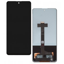 Дисплей для Xiaomi Poco X6, Poco X6 Pro, Redmi Note 13 Pro 5G, черный, с рамкой, quality, (TFT)