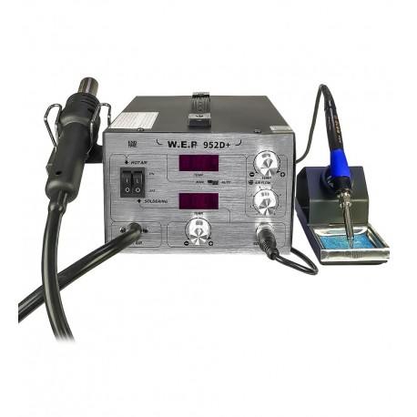 Термовоздушная паяльная станция WEP 952D+ с паяльником