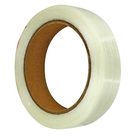 Лента армированная односторонняя, 25 мм, 25 м, высокотемпературная