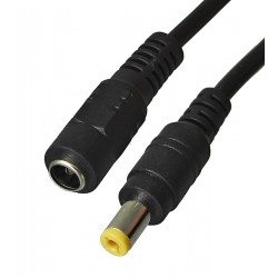 Подовжувач 5.5/2.1 Штекер-Гніздо 1 м 0.2 мм²