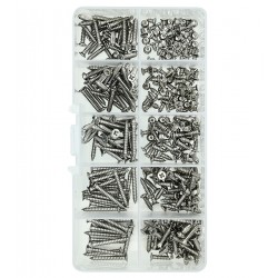 Набір нержавіючих шурупів KA2.6 370 шт. нерж. 304