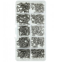 Набір нержавіючих шурупів KA2.3 400 шт. нерж. 304