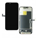 Дисплей для Apple iPhone 13 Pro, чёрный, с рамкой, High Quality, 120Hz DD-OLED (без ошибки)