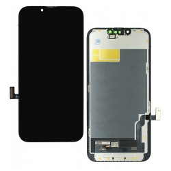 Дисплей для Apple iPhone 13, чорний, з рамкою, High Quality, DD-OLED (без помилки)