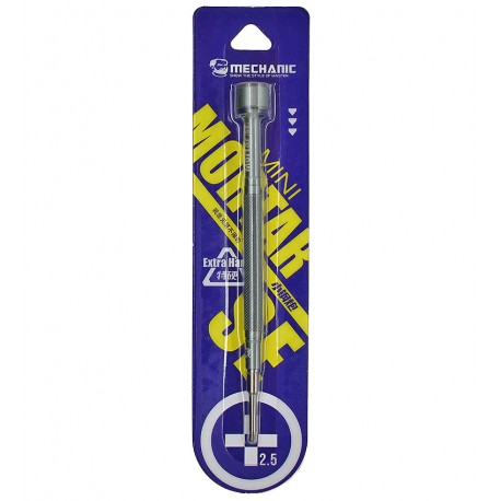 Отвертка "крестовая" Mechanic Mortar SE +2.5, Phillips