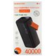Power bank Borofone BJ66 Magnifico 40000 мАг, повністю сумісний, 2×USB + Type-C, PD/QC, 22.5 Вт (чорний)
