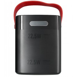 Power bank Hoco J143 80000 мАг Title, 3×USB + 2×Type-C, 22.5 Вт/3 А, PD/QC (чорний)
