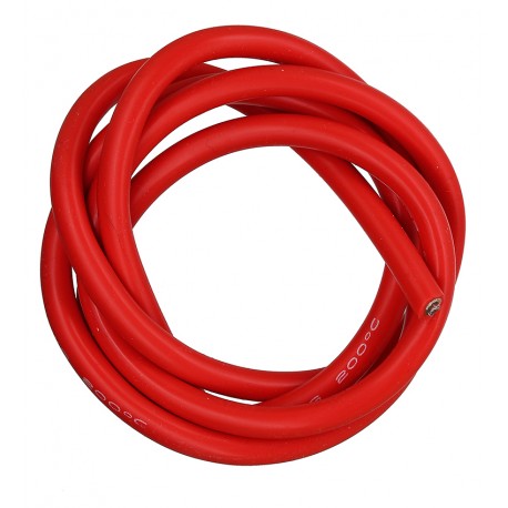 Провода в силиконовой изоляции 8AWG, 8.3 мм², 1 м, UL3135