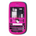 Корпус для Nokia 201 Asha, High quality, розовый