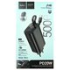 Power bank Hoco J148 Handy PD с кабелем и сетевой зарядкой, 5000mAh, 1Type-C, 20Вт/3А, черный