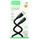 Кабель Lightning - USB, Hoco U143 charging data, 2.4А, 1 метр, черный