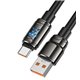 Кабель Type-C - USB Hoco U143, 5 А, 1 м, чорний