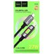 Кабель Type-C - Lightning Hoco U144 New PD, 1 м, 27 Вт, чорний