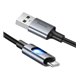 Кабель Type-C - USB Hoco U144 New PD, 3 А, 1.2 м, чорний