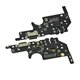 Шлейф для ZTE Blade A72, коннектора зарядки, с компонентами, High Quality, плата зарядки