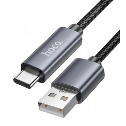 Кабель Type-C - USB, Hoco X112 Favor charging data с дисплеем |1m, 2.4A| (black)