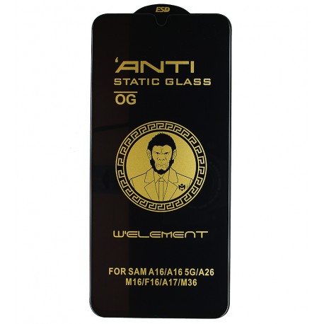 Захисне скло для Samsung A266/M166 Galaxy A26/M16 3D Full Glue, чорне