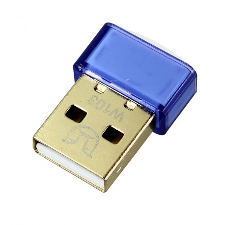 Wi-Fi адаптер W103 150Mbps, blue