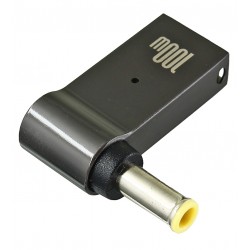 Переходник для зарядки ноутбука от повербанка c PD триггером, Type-C на штекер, d 5,5 мм, d 1,0 мм, 100W