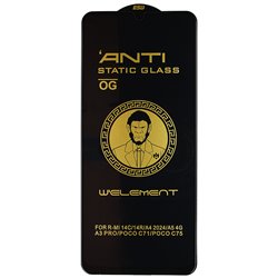 Захисне скло для Xiaomi Poco C71 / Redmi A5 4G 3D Full Glue, чорне