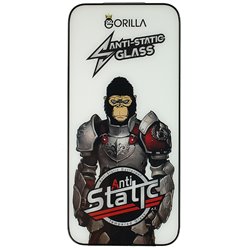 Захисне скло для Apple iPhone 17 Pro Max Full Glue Gorilla Anti-Static, 0.3 мм, чорне