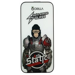 Захисне скло для Apple iPhone Air Full Glue Gorilla Anti-Static, 0.3 мм, чорне