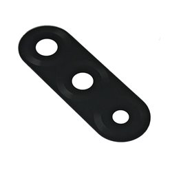 Стекло камеры для Samsung A266 Galaxy A26, черное, без рамки