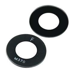 Стекло камеры для Xiaomi Redmi Note 12S, черный, без рамки, Small