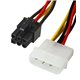 Кабель для видеокарт (6pin- PCI-E (Molex)), 15см