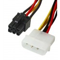Кабель для видеокарт (6pin- PCI-E (Molex)), 15см