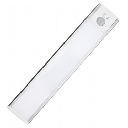 LED светильник L1007-20S с датчиком движения и освещенности, аккумулятором, 40 x 10 x 200 мм, 1000 mAh