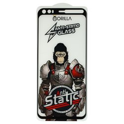 Защитное стекло для Google Pixel 4, Full Glue, Gorilla Anti-Static, 0.3 мм, черное