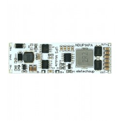 Модуль UPS джерела бесперебойного живлення ИБП, Vin:12VA, Vout:12VA, 1s, під Li-Ion 18650